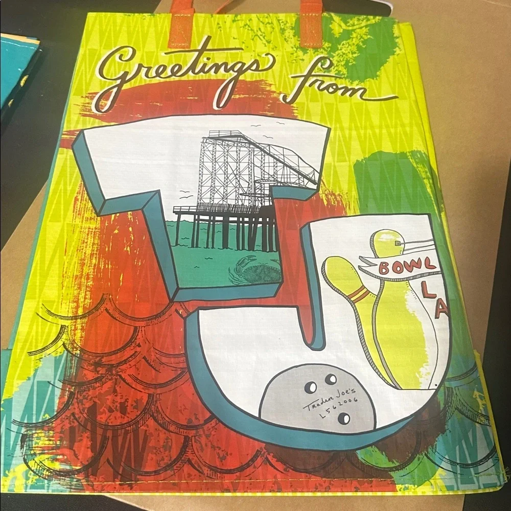 Trader Joe’s specialty reusable tote bag